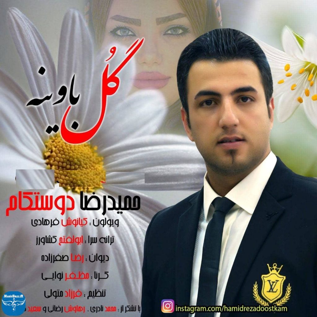 دانلود آهنگ لری جدید گل باوینه از حمیدرضا دوستکام