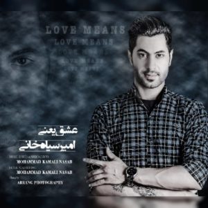 دانلود آهنگ امیر سیاه خانی به نام عشق یعنی