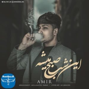 دانلود آهنگ جدید امیر این شب صبح میشه با کیفیت بالا